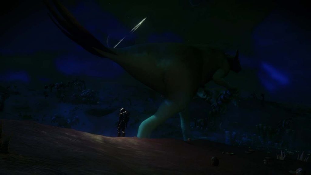 Мод Fantastic Beasts для No Man's Sky NEXT добавляет в игру действительно гигантских существ, похожих на динозавров