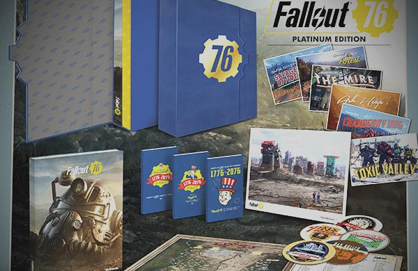 Платиновое издание Fallout 76, которое стоит 115 долларов, продается без игры