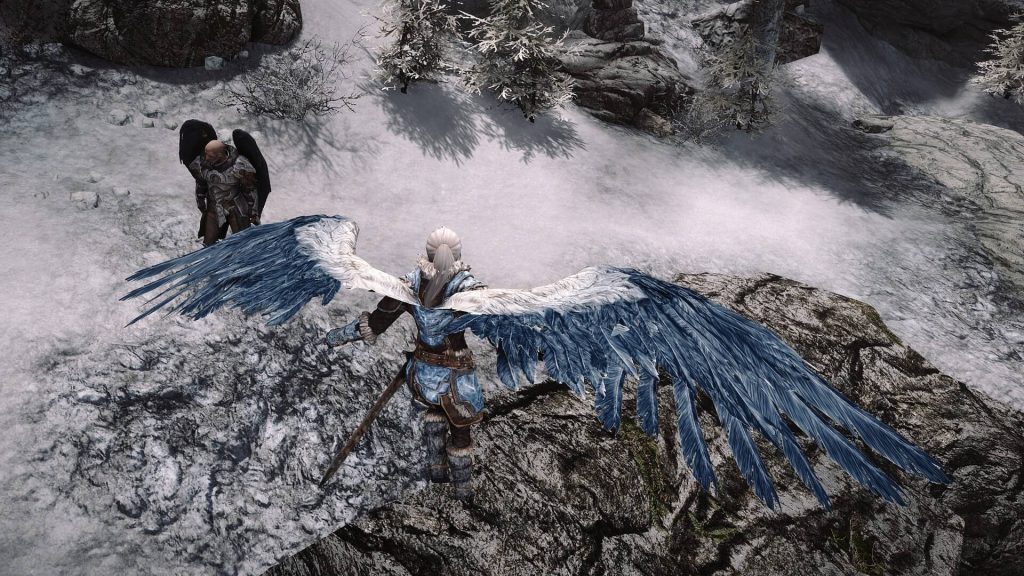 Божественное заклинание: мод Skyrim превращает игроков в ангелов