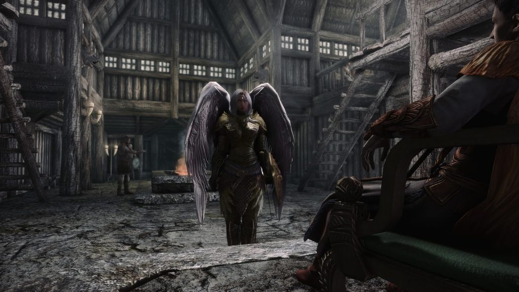 Божественное заклинание: мод Skyrim превращает игроков в ангелов