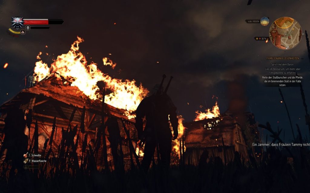 Мод для The Witcher 3 значительно улучшает эффекты в игре
