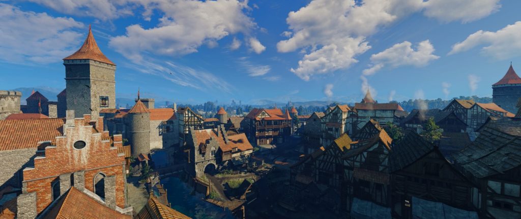 Мод Next Generation LOD для The Witcher 3 повышает детализацию объектов и зданий на фоне