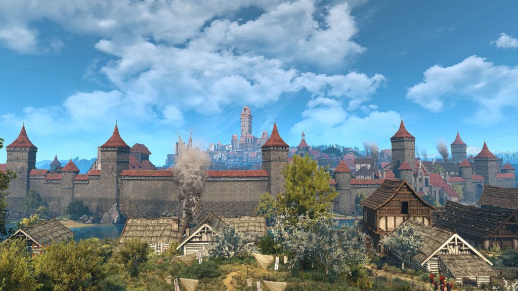 Мод Next Generation LOD для The Witcher 3 повышает детализацию объектов и зданий на фоне