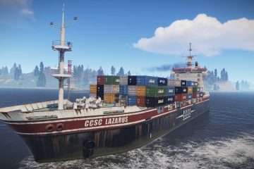 В новом обновлении для Rust под названием Cargo Ship появится большая лодка, заполненная игрушками