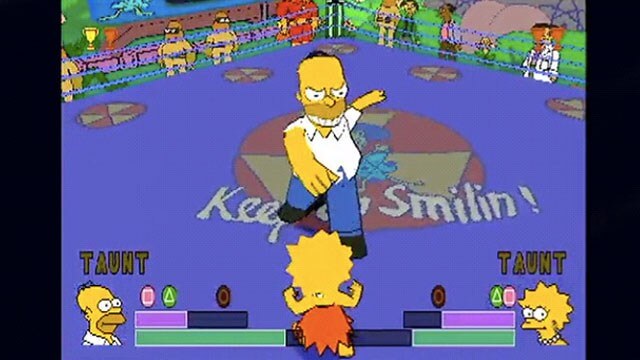 Simpsons Wrestling