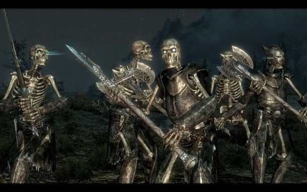 Armoured Skeletons and the Walking Dead