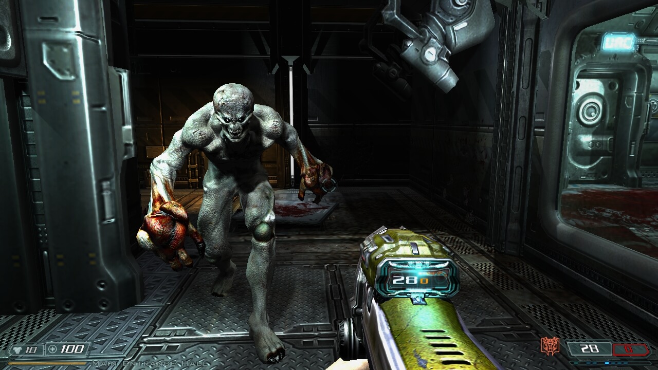 Мод Doom 3 BFG Hi Def добавляет многополигональные модели, улучшенные  текстуры и мягкие тени