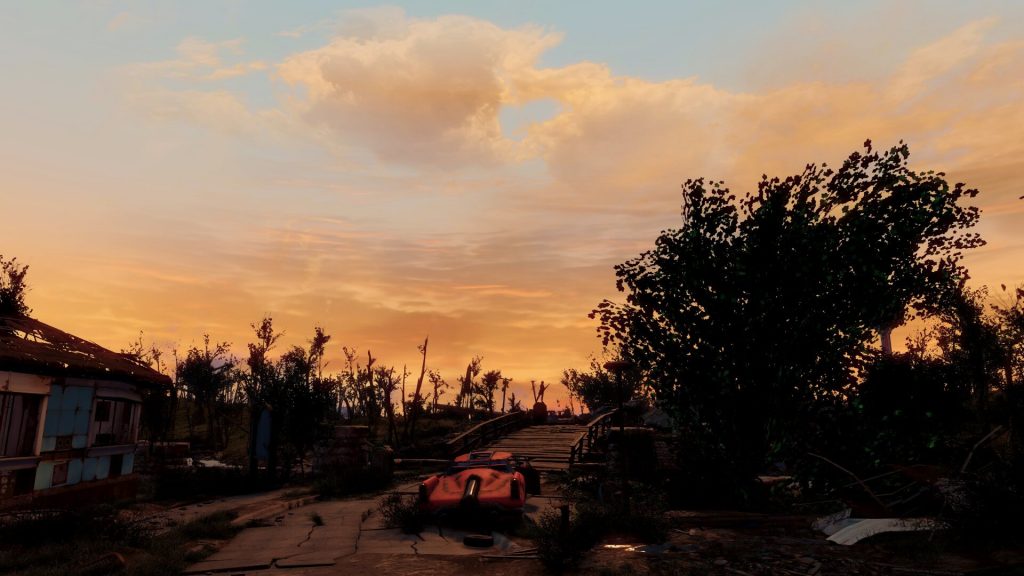 Мод Vivid Weathers для Fallout 4 преобразует погоду и климат в игре