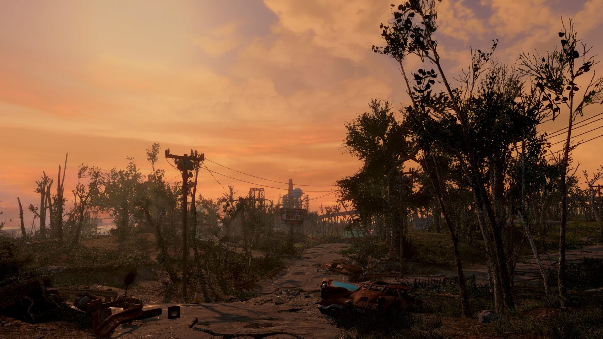Fallout 4 деревья и трава фото 84