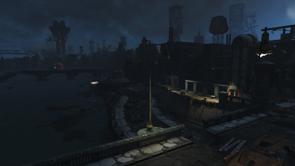 Мод Fallout 4 Wasteland Illumination добавляет 1380 огней к 763 источникам света в пустошах Содружества