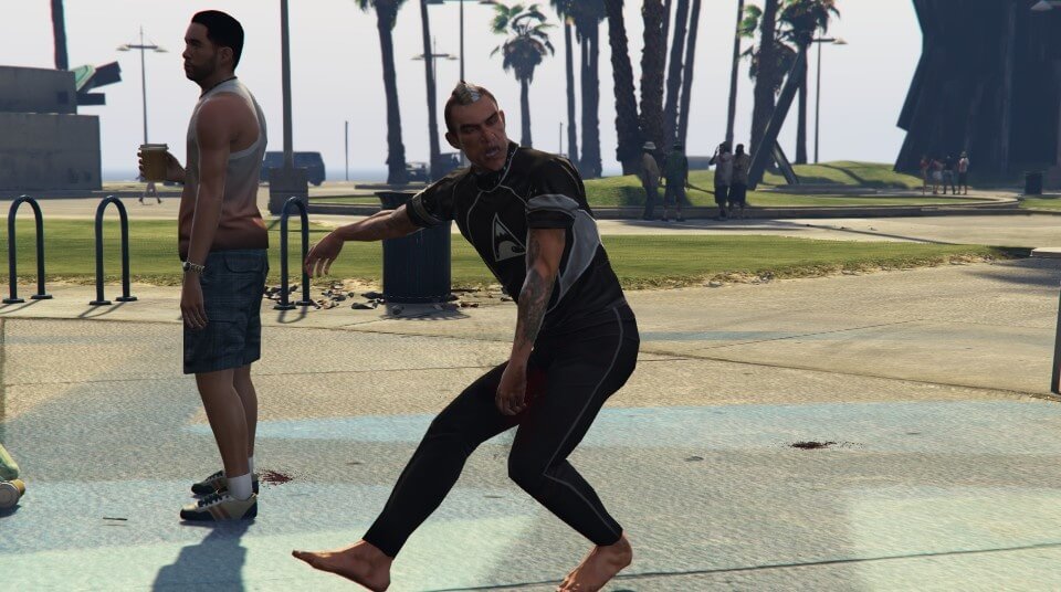 Мод Euphoria Ragdoll Overhaul для Grand Theft Auto V улучшает физику в игре