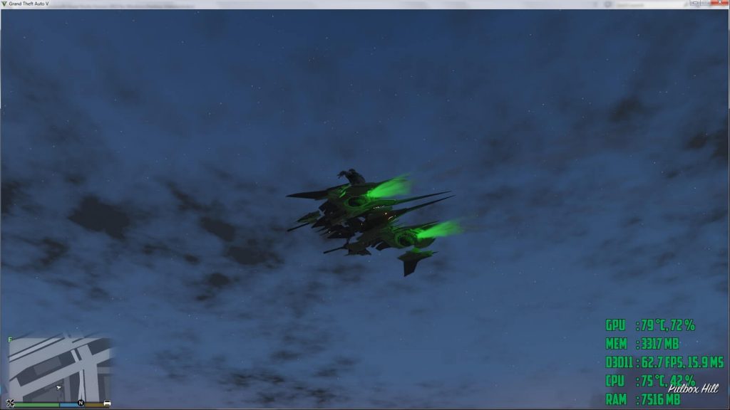 Мод для Grand Theft Auto V позволяет вам стать зеленым гоблином и летать на его глайдере