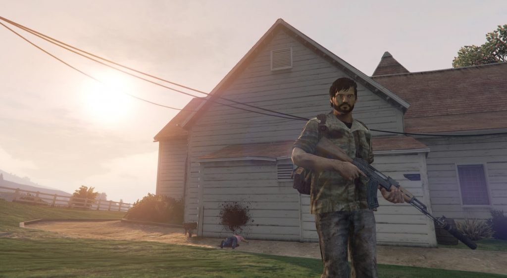 Мод для Grand Theft Auto V превращает игру от студии Rockstar в нечто, напоминающее The Last of Us