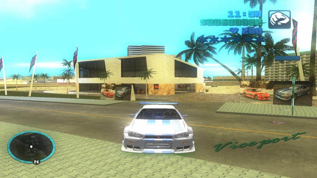 Мод Modern для GTA Vice City добавляет новые текстуры и HD траву, а также включает исправления LOD