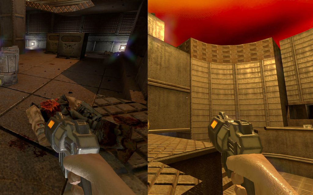 Новый мод добавляет в Quake 2 высокополигональные 3D-модели оружия