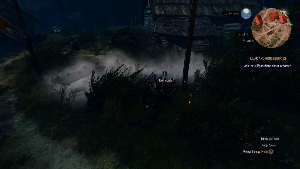 Мод для The Witcher 3 значительно улучшает систему эффектов частиц