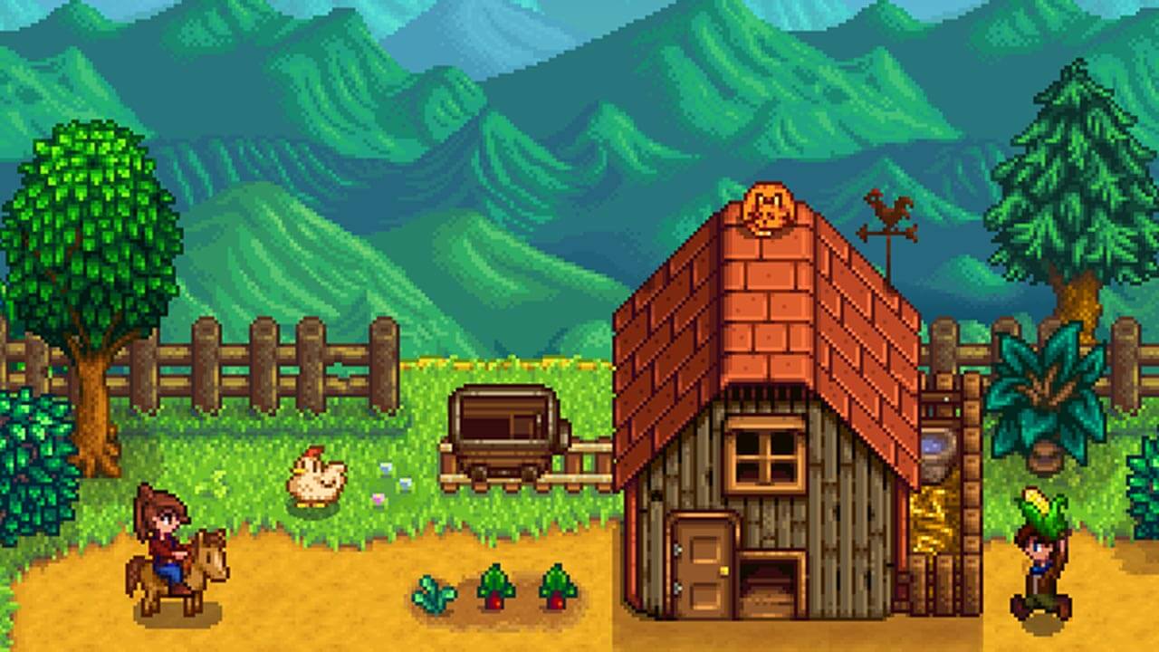 Давайте немного помедитируем, глядя на красивые фермы Stardew Valley