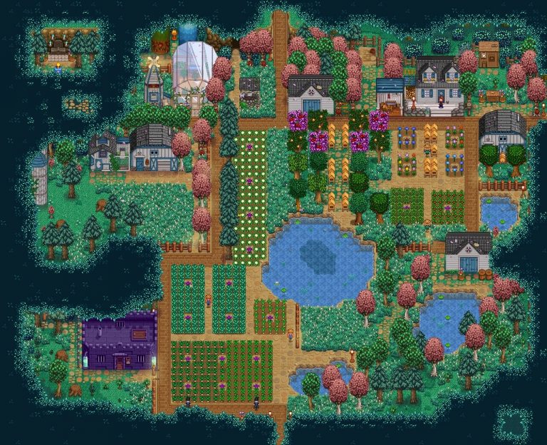 Stardew valley схема фермы