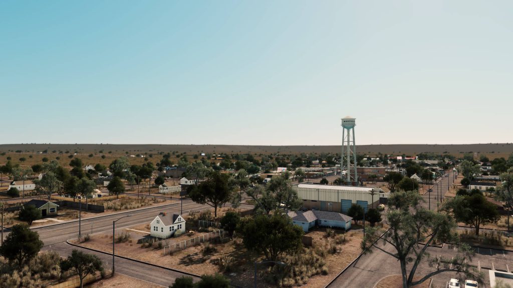 Посмотрите, как строился маленький техасский городок в Cities: Skylines