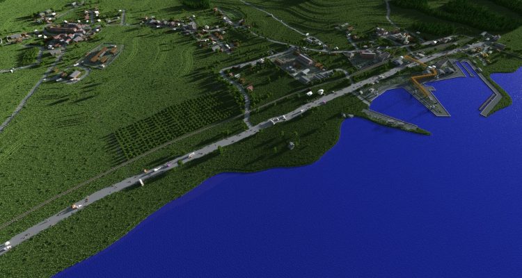 Карта Черноруссии из Arma 2 и DayZ была красиво воссоздана в Minecraft
