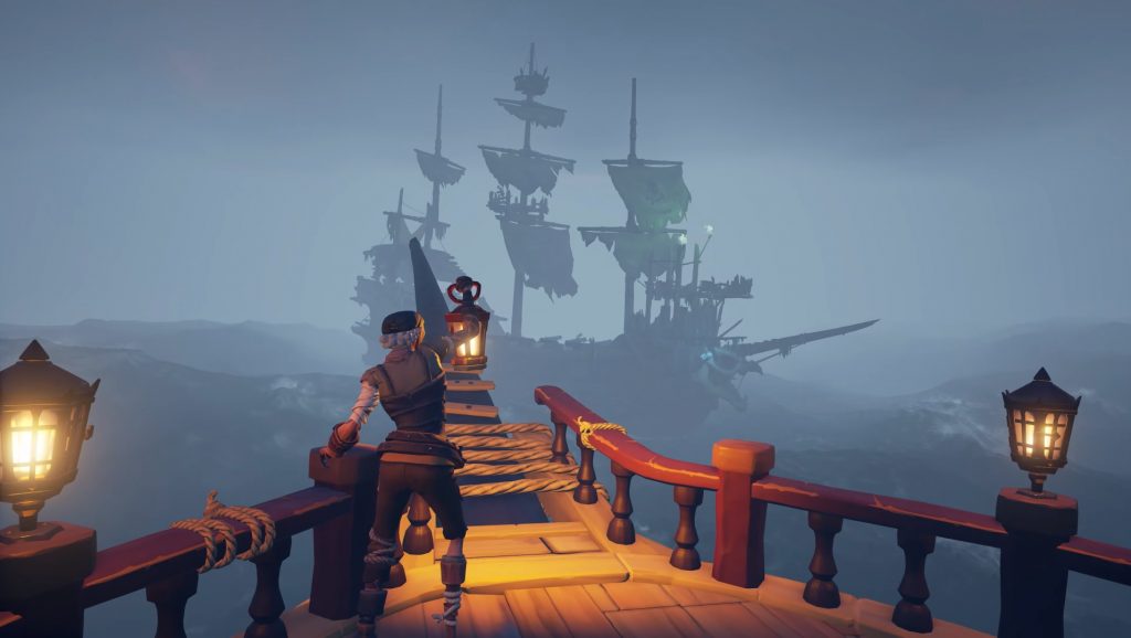 Новое бесплатное обновление Sea of Thieves добавляет зловещий туман и множество скелетов