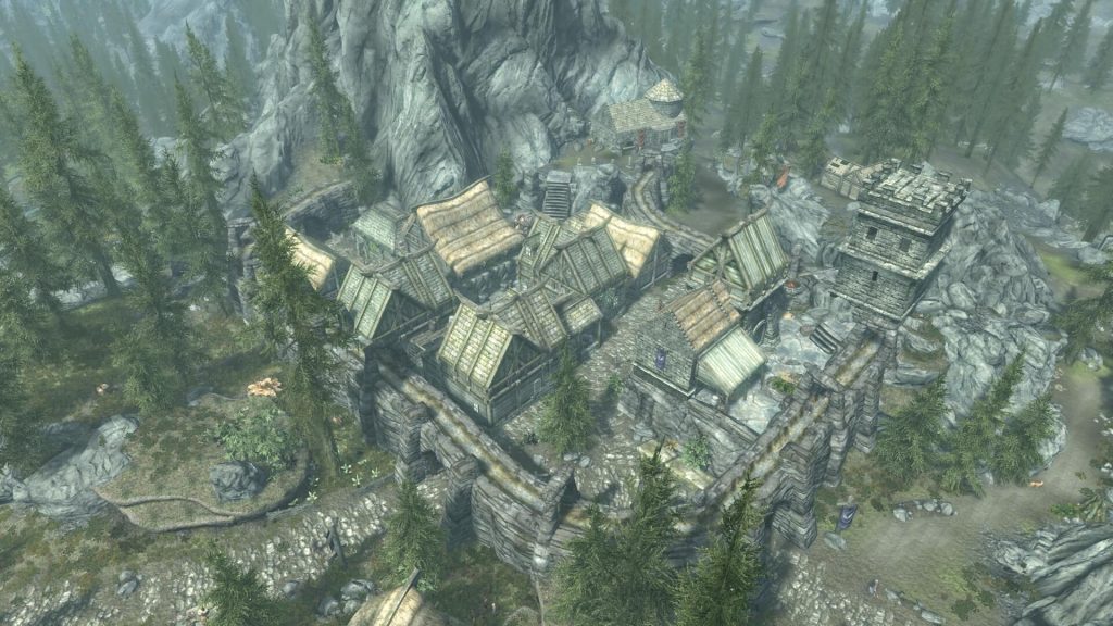 Модификация Легендарные города для Скайрима