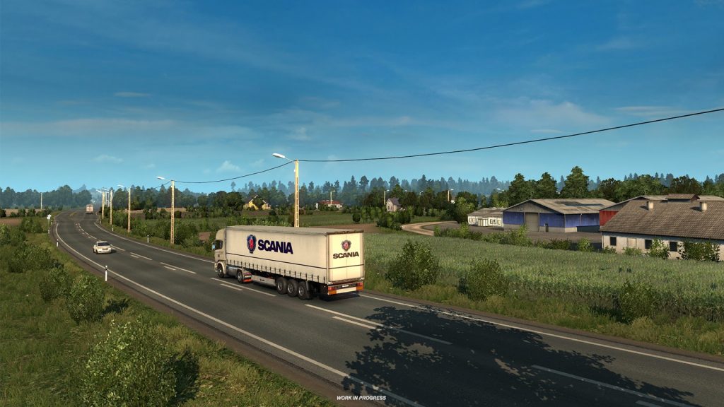 Следующее дополнение Euro Truck Simulator 2 перенесет вас в Прибалтику
