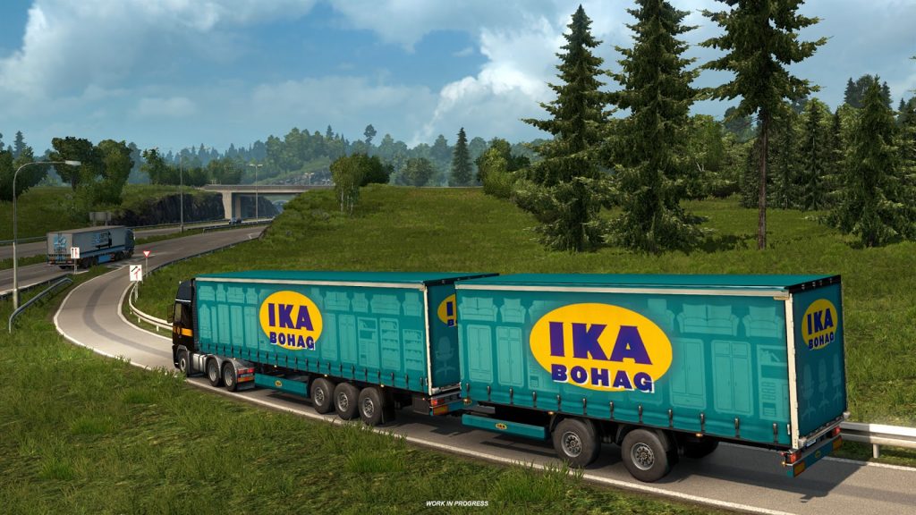В Euro Truck Simulator 2, наконец, добавят двойной прицеп