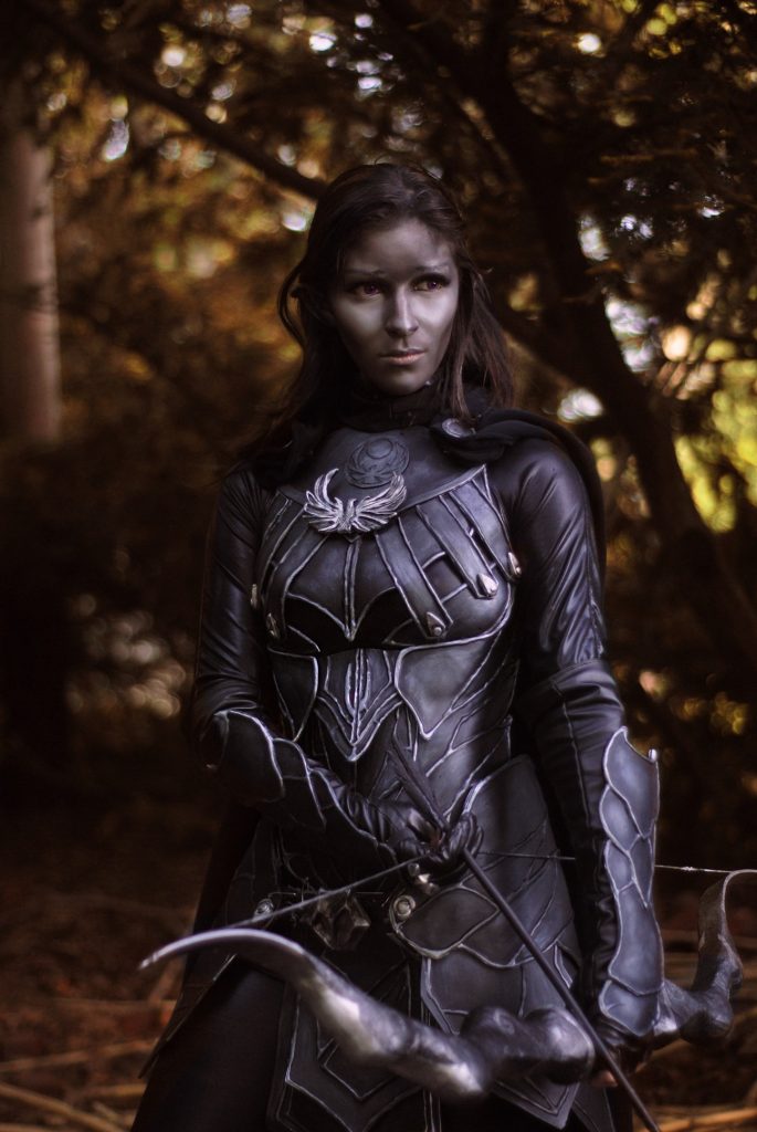 Косплей в честь Карлии «Леди Теней» из Skyrim