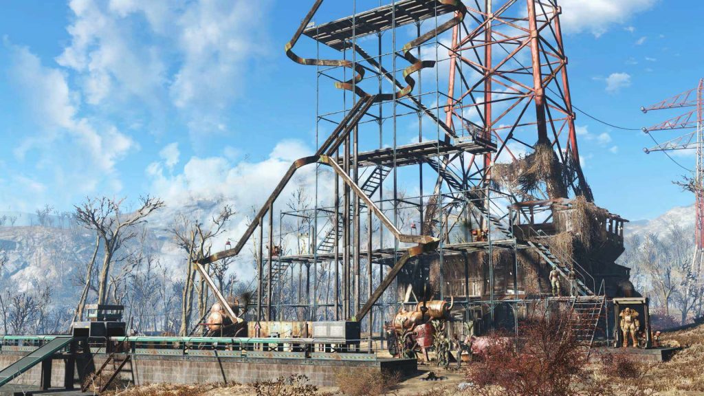 Contraption Workshop для Fallout 4 позволяет создавать полезные и издевательские машины