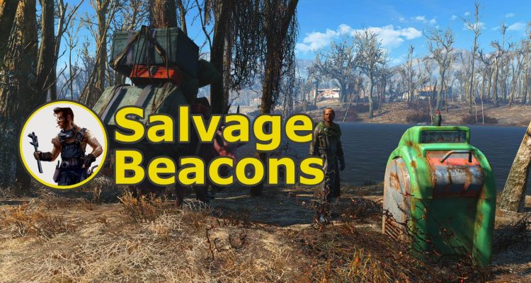 Мод поисковые маячки (Salvage Beacons) для Fallout 4