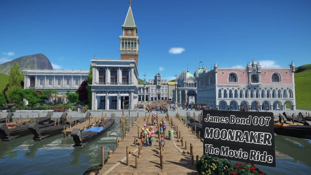 Игрок Planet Coaster создал аттракцион диснейлендовского клибра на основе «Лунного гонщика»