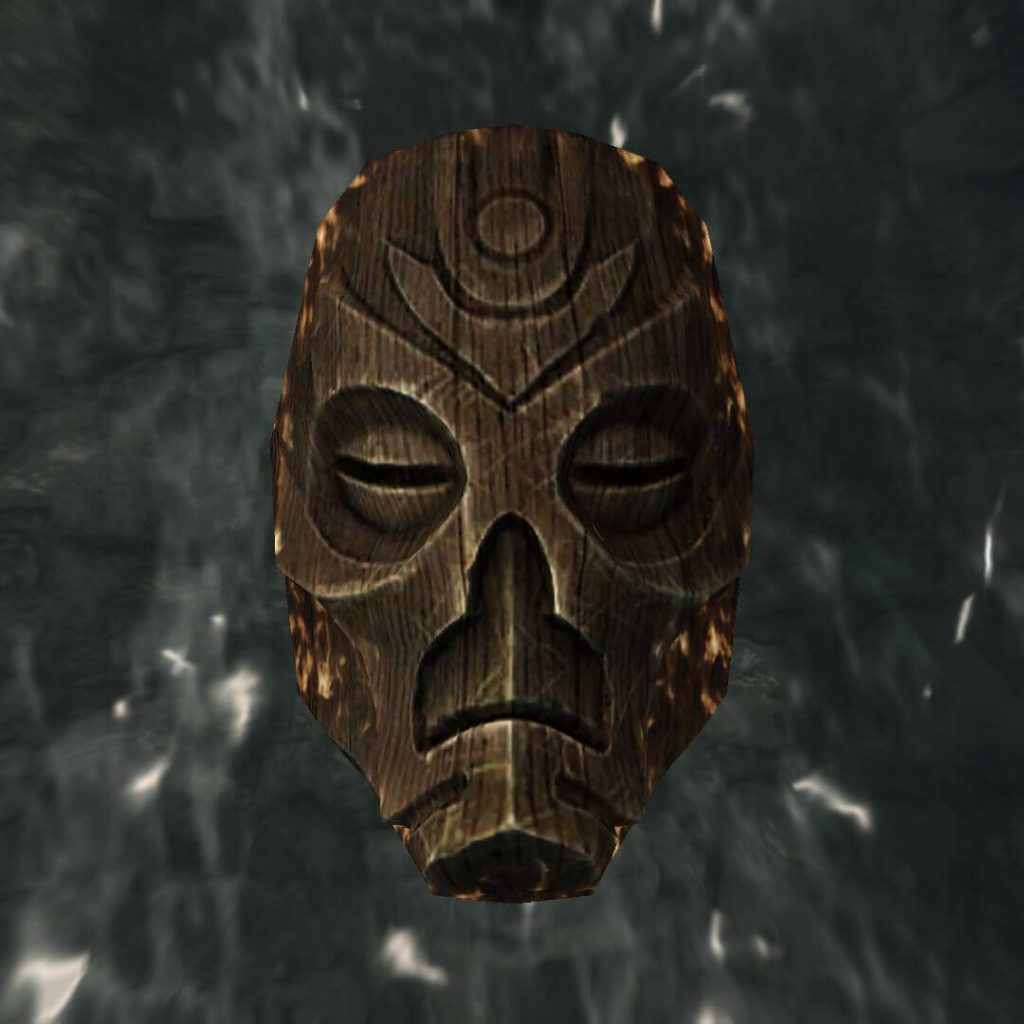 Деревянная маска