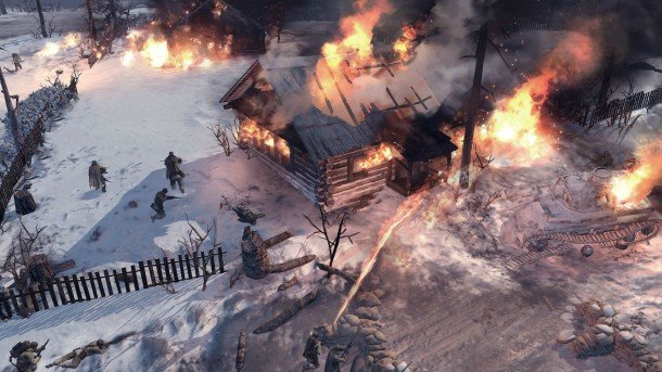 Скриншоты Company of Heroes 2 демонстрируют Восточный фронт
