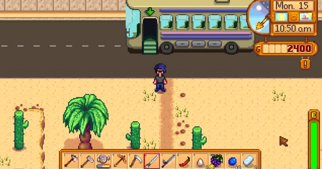 Stardew Valley — как попасть в пустыню