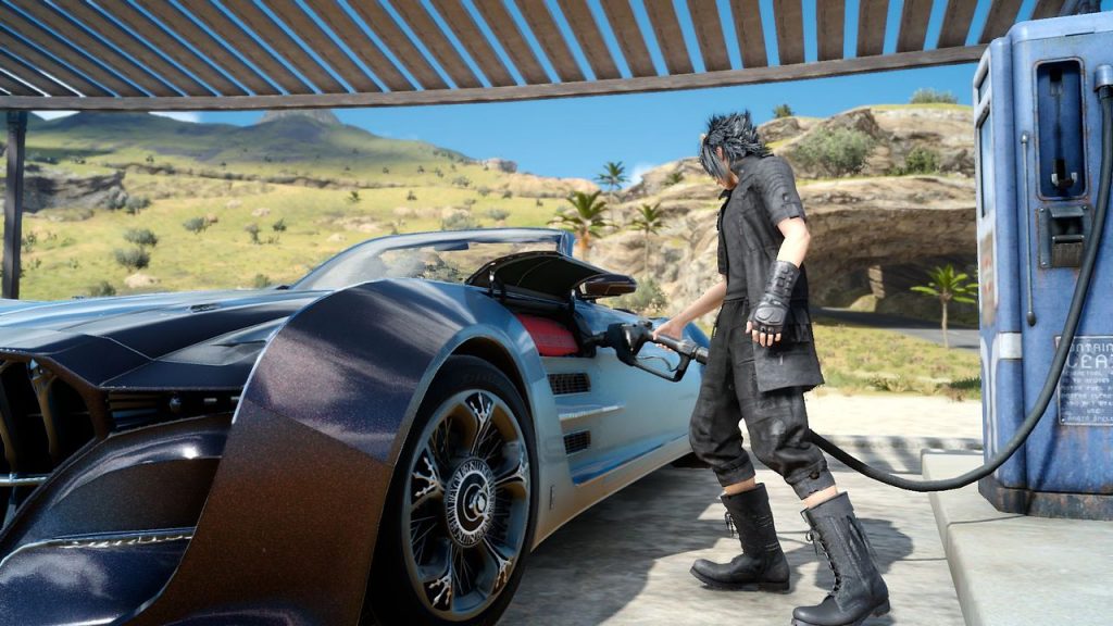 Летающий автомобиль из Final Fantasy 15 появится в FF14 как первый транспорт на 4 игроков
