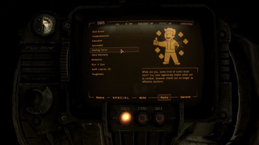 Мод для New Vegas добавляет систему мутаций из Fallout 76
