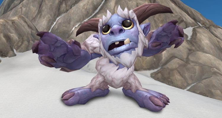 Познакомьтесь с очаровательным Колотуном, новым питомцем World of Warcraft