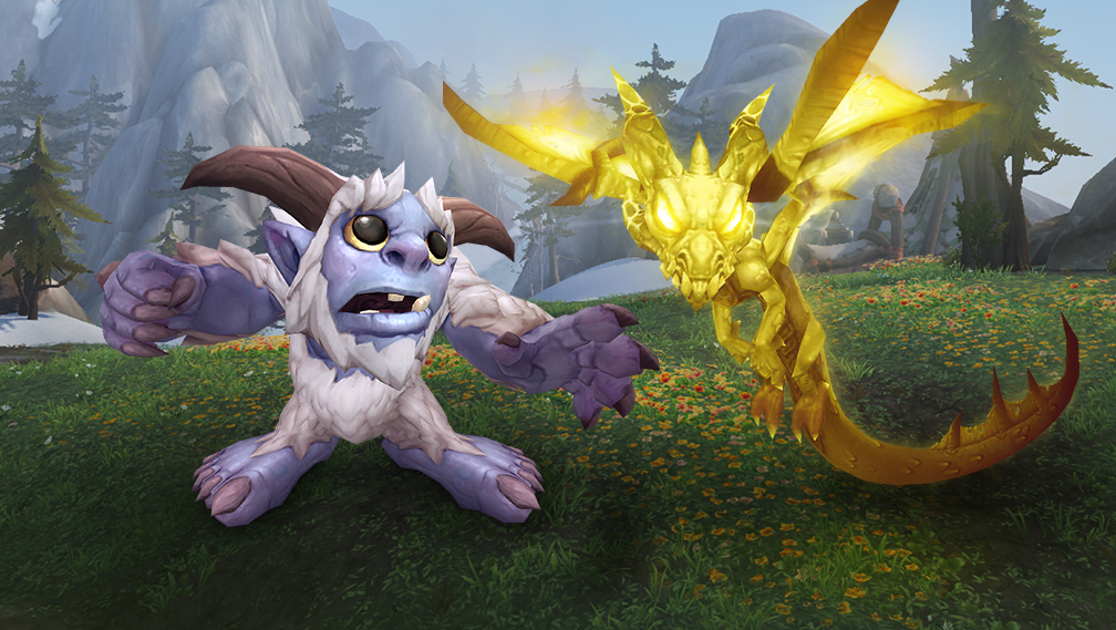 Познакомьтесь с очаровательным Колотуном, новым питомцем World of Warcraft