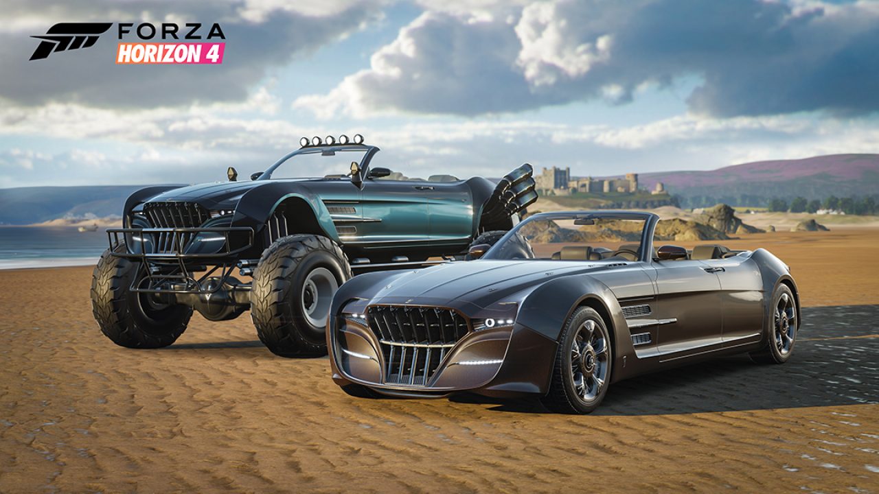 Две машины из Final Fantasy 15 появятся в Forza Horizon 4