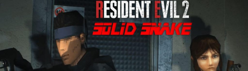 Мод позволяющий сыграть за Снейка Солида в Resident Evil 2 Remake