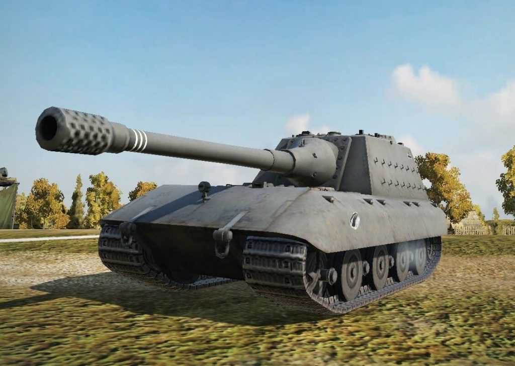 Обзор немецкой пт Jagdpanzer E100