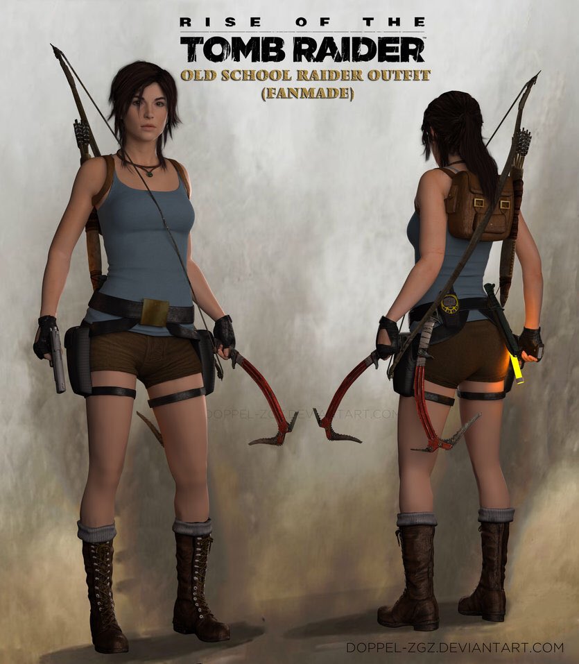 «Классический облик» Лары Крофт от Square Enix – это всё ещё не Tomb Rider