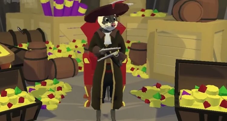 Ferret Scoundrels, игра о хорьках-пиратах, появится в раннем доступе на этой неделе