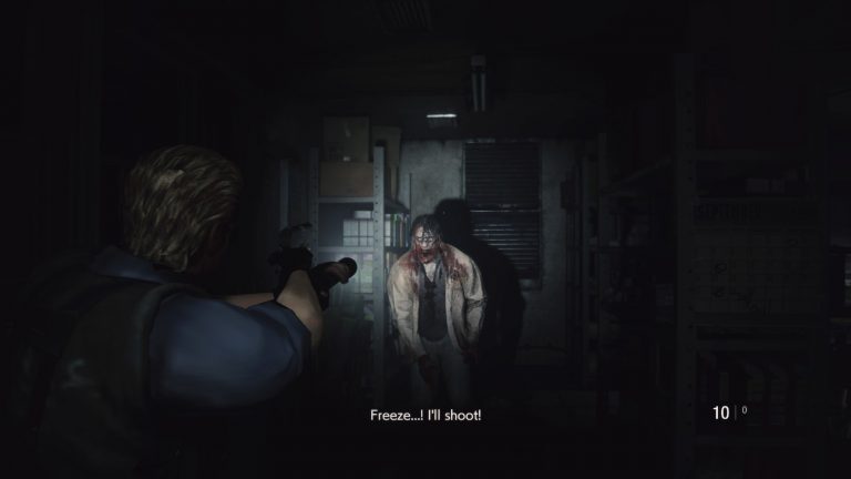 Resident evil 2 remake стол вескера