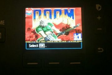 Doom запустили на принтере Canon