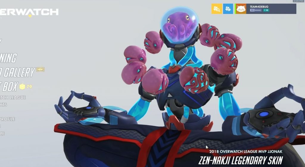 Следующий скин Overwatch - это дань уважения лучшему профессиональному игроку 2018 года