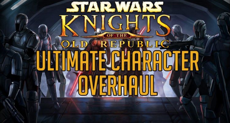 Взгляните на Knights of the Old Republic с трехгигабайтной переработкой персонажей