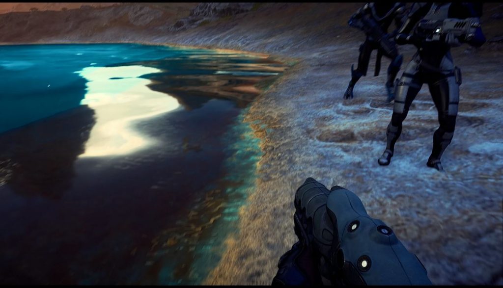 Мод от первого лица для Mass Effect: Andromeda со слайдером FOV теперь доступен для скачивания