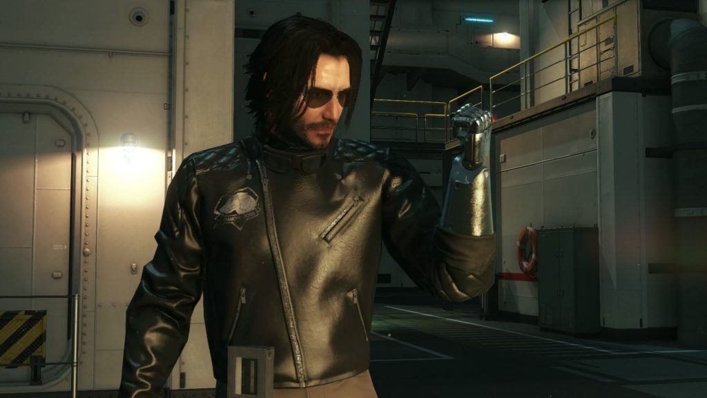 Мод позволяющий играть за Киану Ривза в Metal Gear Solid 5